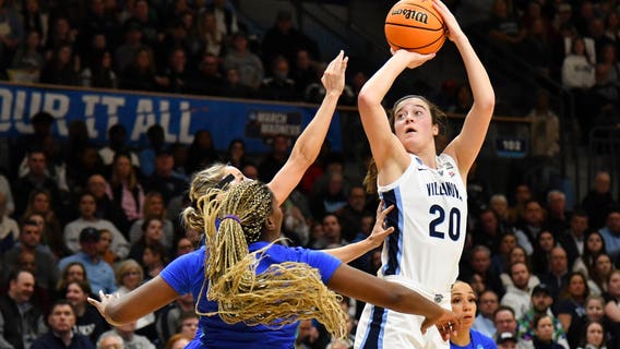 Siegrist leads Villanova women's basketball into Sweet 16