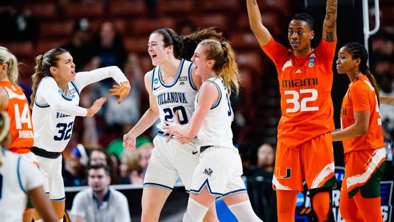 Miami holds on to beat Villanova for 1st trip to Elite 8