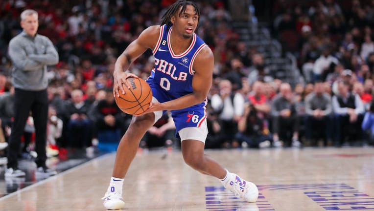 Tyrese Maxey: Home of Sixers guard catches fire in New Jersey