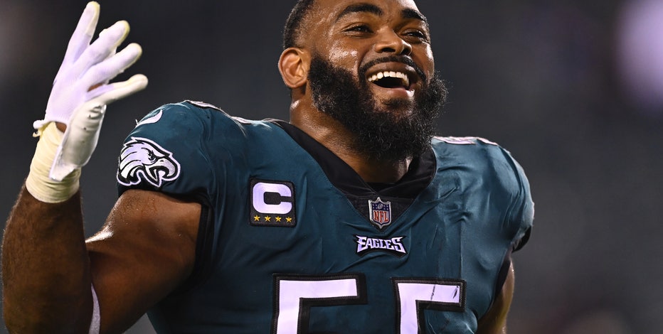 NFC champion Eagles bring back veteran Graham on 1-year deal