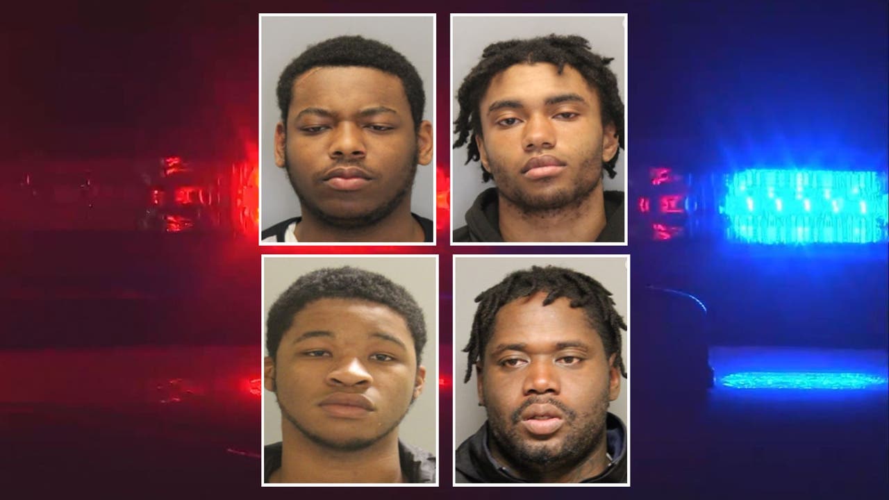 Delaware State Police: 4 charged in multi-state scheme to lure drivers from cars by rear-ending them