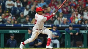 Phillies put outfielder Cristian Pache on 10-day injury list with knee injury