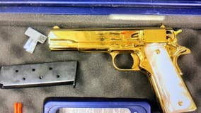 US woman arrested in Australian airport with golden gun