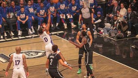 Embiid gets late block as Maxey, 76ers take 3-0 lead on Nets