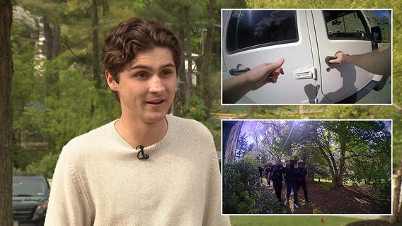 Villanova student gives ride to police officer in the middle of foot pursuit: 'He helped make a difference'