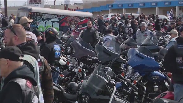Hundreds honor slain Temple University Police Sergeant Christopher Fitzgerald in motorcycle ride