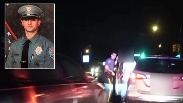 Hit-and-run driver slams into New Jersey officer helping disabled vehicle: police