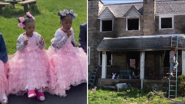 Vigil held for twin girls killed in Upper Darby house fire: 'This is too much'