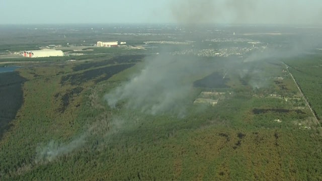 Wildfire scent across Delaware Valley not due to massive Texas wildfires