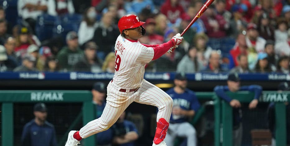 Phillies put OF Cristian Pache on 10-day IL with knee injury