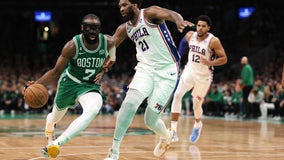 Brown scores 25, Celtics spoil Embiid's return in 121-87 win