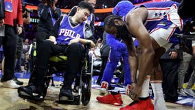 76ers' James Harden develops special bond with MSU shooting survivor