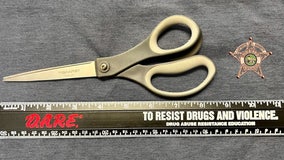 Scissors found inside arrested man’s rear end after body scan, deputies say