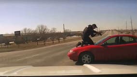 Iowa police officer clings to hood of car during dramatic chase, suspect sentenced to 5 years