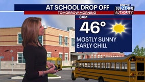 Weather Authority: Chilly start to Thursday ahead of afternoon sun and mild temps