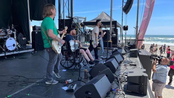 'Mind blowing': Severely injured Philly firefighter performs at NJ festival after fall from ladder