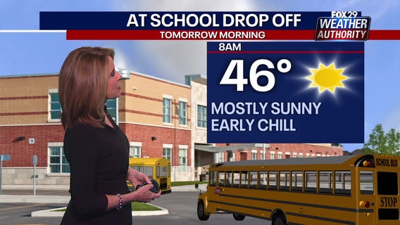 Weather Authority: Chilly start to Thursday ahead of afternoon sun and mild temps