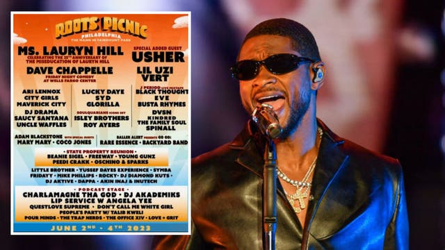 Usher named special guest performer for Philadelphia's Roots Picnic