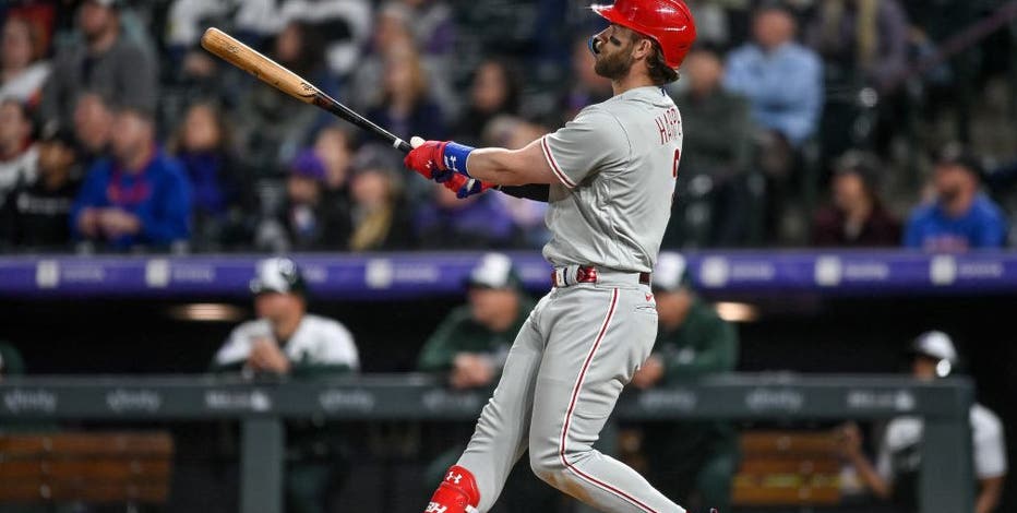 Suárez uneven in return, Phillies top Rockies 7-4 as Feltner exits after  liner to head - Newsday