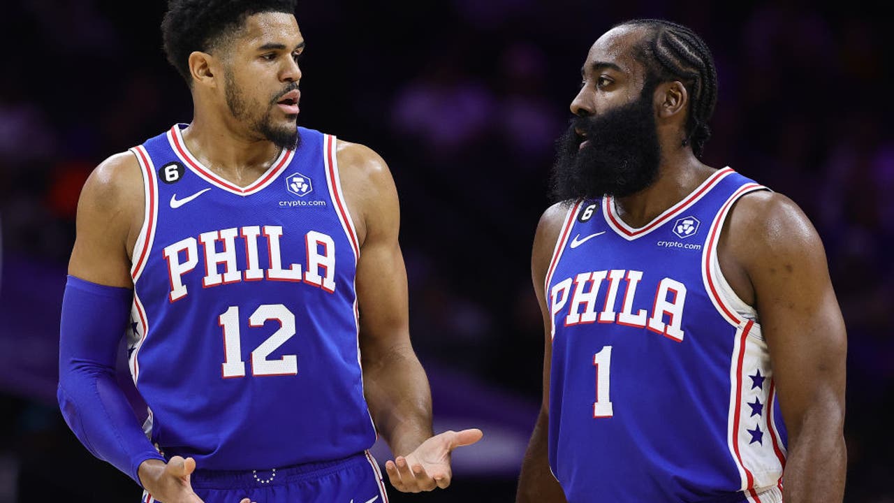The first Tobias Harris Philadelphia 76ers jersey has dropped 