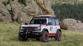 Ford donates customized Bronco 'firefighting command rig' to National Park Service