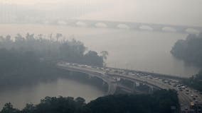 Satellite images show Canada wildfire smoke, 'unhealthy' air quality arriving in Upper Midwest