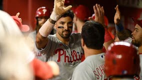 Castellanos' sacrifice fly in 10th lifts Phillies to 4-3 win over Diamondbacks