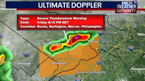 Severe Thunderstorm Warning expires for parts of Pennsylvania, New Jersey