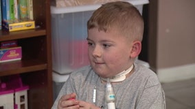 Local boy battling rare, incurable disease that's impacted less than 20 people