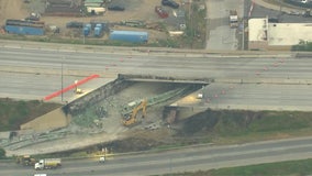 Long commutes start after part of I-95 collapses in Philadelphia following tanker truck fire