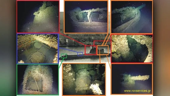 'Wet grave of 64 people': Lost British WWII submarine found in Aegean Sea