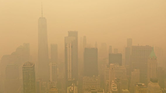 Doctors warn that wildfire smoke causes 'accelerated skin aging'