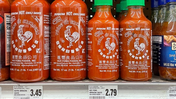 Sriracha sauce shortage causes prices to spike up to $70 a bottle