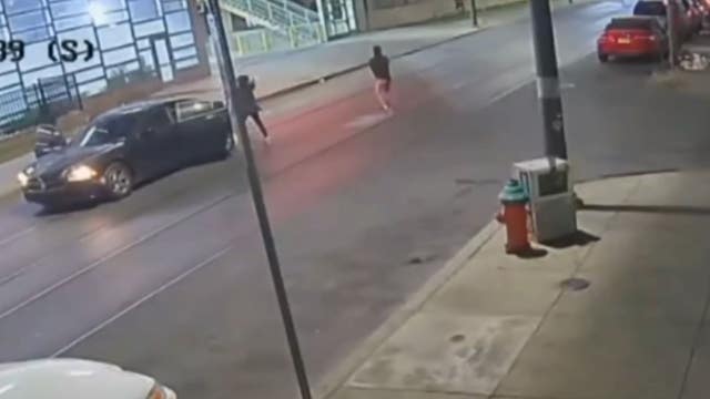Video: Over 50 shots fired outside Temple Hospital emergency room; 4 suspects sought