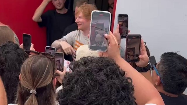 Ed Sheeran fans delight as musician gets lesson in making cheesesteaks