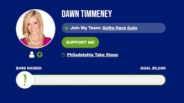 Join Dawn Timmeney's Take Steps Team - Crohn's & Colitis Foundation