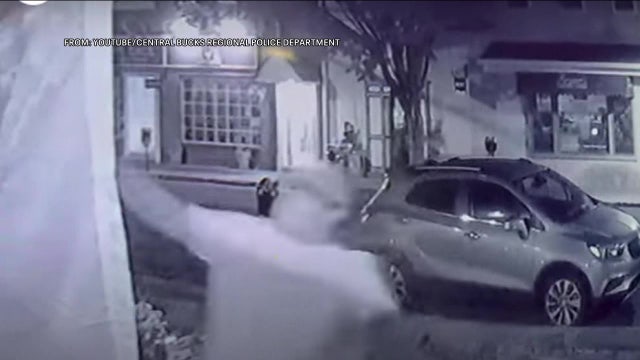 Caught on camera: Pride flag stolen from Bucks County store third time this month