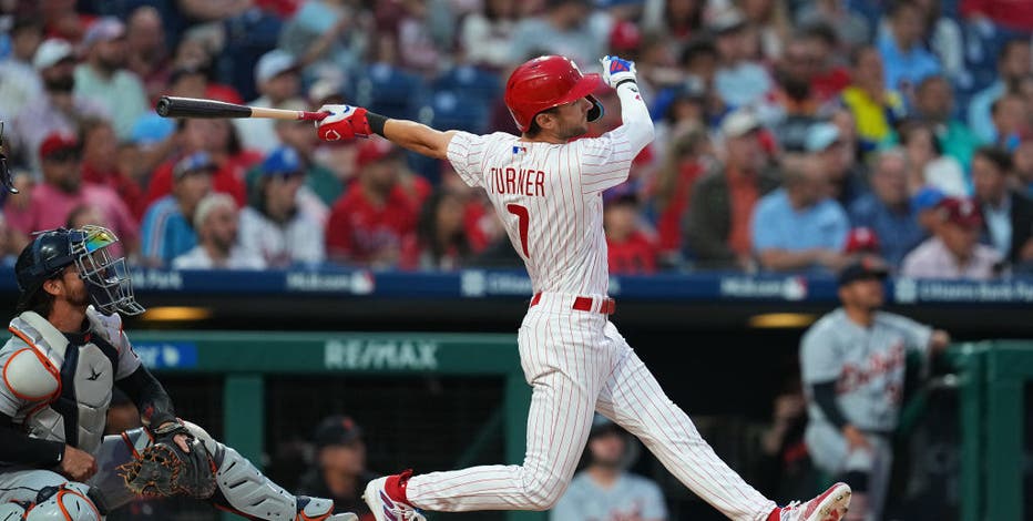 Trea Turner booed by Phillies fans, hits tying homer in 9th - 6abc  Philadelphia