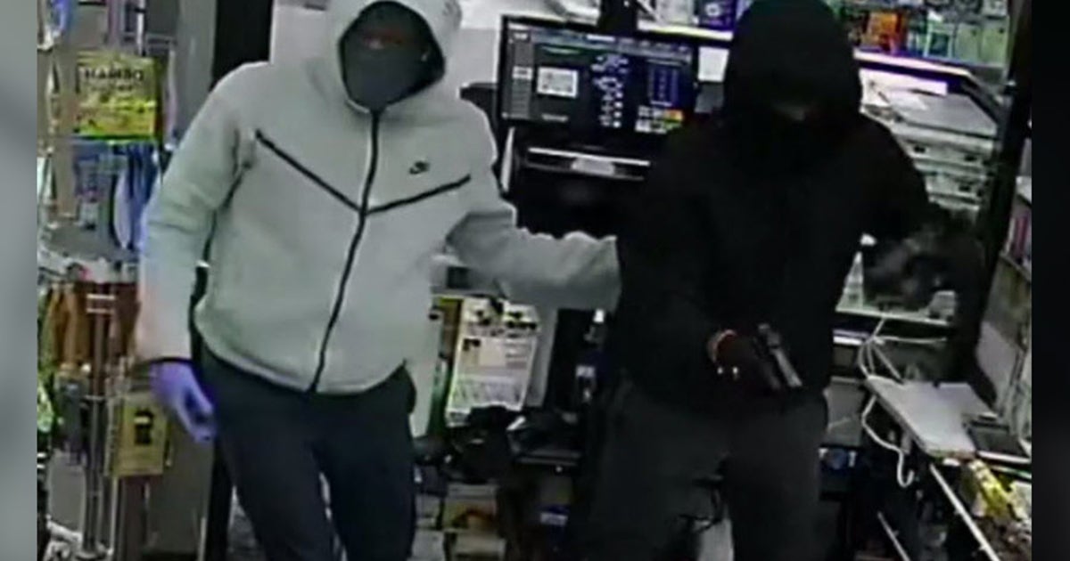 Surveillance catches 2 men steal bag of cash from West Philadelphia gas ...