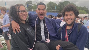 'He's not a quitter': Camden County family celebrates son's graduation after horrific car crash