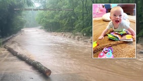 Search suspended for 9-month-old boy who was swept away in Bucks County flooding