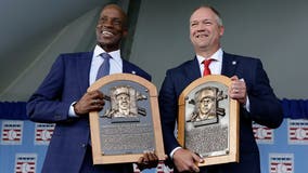 Scott Rolen credits his parents, Fred McGriff thanks fellow players at Hall of Fame induction