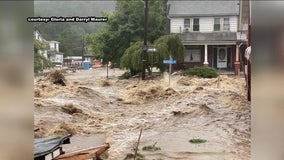 Pennsylvania town overrun by floodwaters from recent storm: 'There was no stopping it'