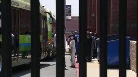 5th bus carrying migrants from Texas arrives in Los Angeles