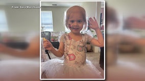 'She's so strong': Montgomery County 5-year-old courageously battling rare form of kidney cancer