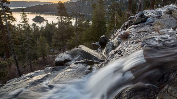 25-year-old SF woman found dead after slipping, falling at Lake Tahoe waterfall