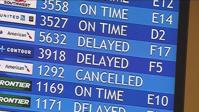 Severe weather causes more delays, cancelations at Philadelphia International Airport