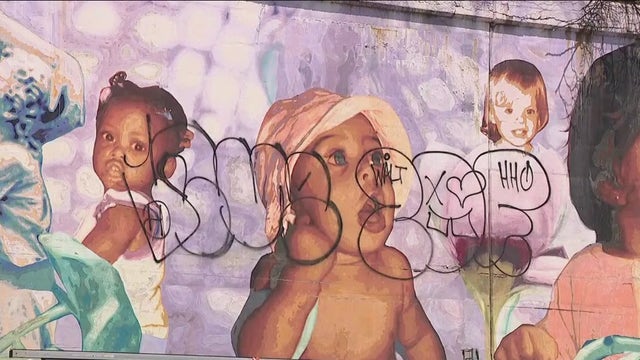 Graffiti writer not sorry as Philly spends over $60K to remove graffiti from public art, highway sign