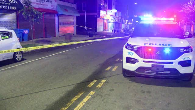 Police: Nearly 30 shots fired in West Philadelphia double shooting that left man, child injured