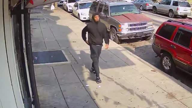 Video: Suspect sought in deadly shooting of man sitting in parked car in West Philadelphia